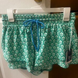 Roller Rabbit Green floral shorts